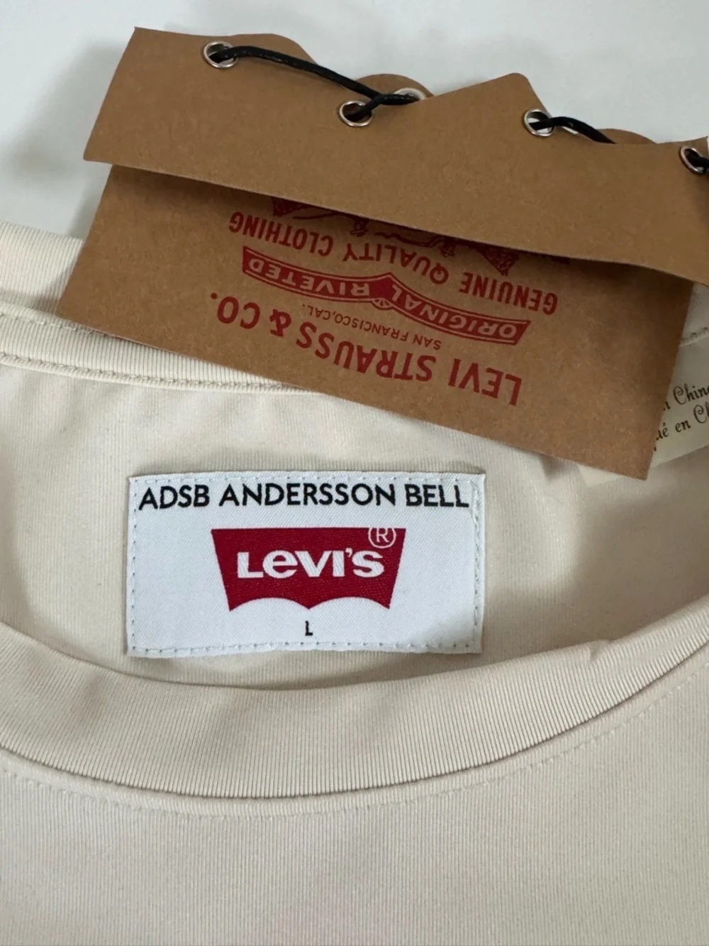 New Levis X ADSB Andersson Bell Second Skin Top Long Sleeve Shirt - Picture 6 of 9